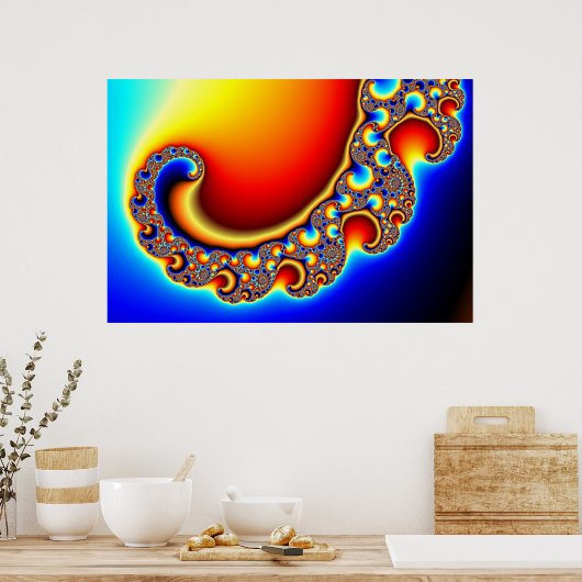 ベクニング – フラクタル ポスター (キッチン)