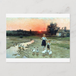 ベクホリエ:ウクライナの夕べ ポストカード