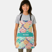 ベク日本のトラパステルカスタムパターン エプロン (インサイチュ)