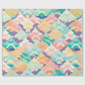 ベク日本のトラパステルカスタムパターン ラッピングペーパー (フラット)