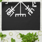 ベグビシル(バイキングコンパス) キッチンタオル (折り畳み)