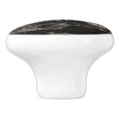 ベグビジルツリームーンランドスケープ-セピア セラミックノブ (側面)