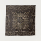 ベグビジル-バイキングコンパスオーナメント タペストリー (正面)