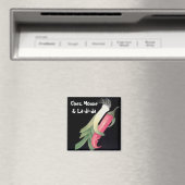 ベグファンキーギパーソナライズされた マグネット (インサイチュ (食洗機))