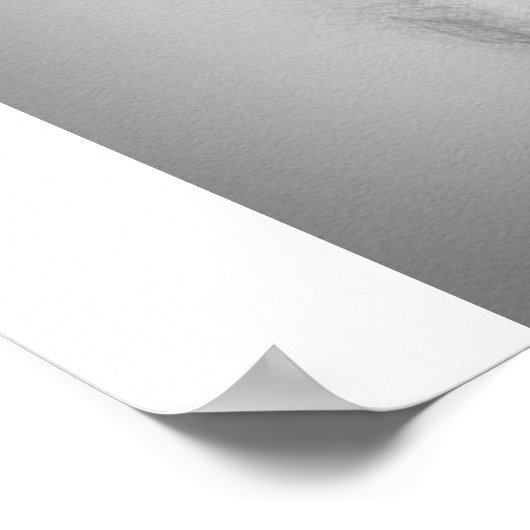 ベグル犬は鉛筆描を持っている ポスター (角)