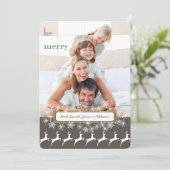 ベグレイメリーイエローファミリーフォトホリデートナカイ シーズンカード (スタンド正面)