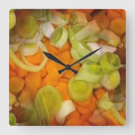 「ベグ忘れの準備をするな」 壁時計3 スクエア壁時計