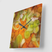 「ベグ忘れの準備をするな」 壁時計3 スクエア壁時計 (傾斜)