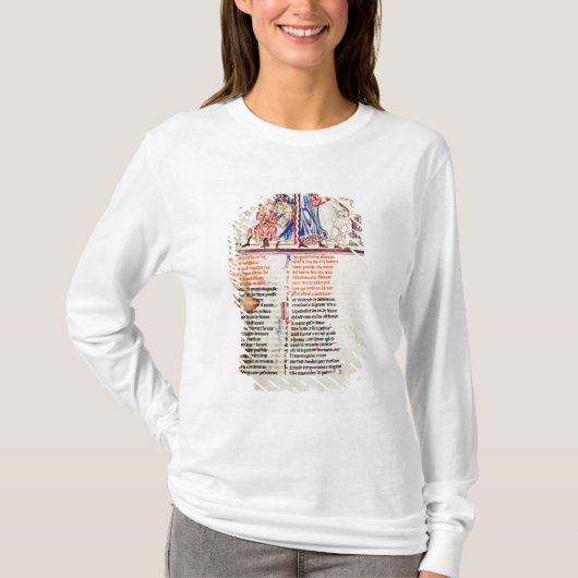 ベケットが発音するトマス Tシャツ (正面)