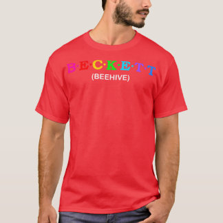 ベケット蜂の巣 Tシャツ