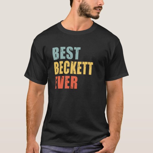 ベケッ最高のト・エバーベケット Tシャツ (正面)