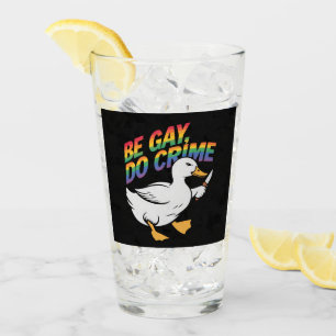 ベゲイドグースおもしろいレインボープライドLGBTQ タンブラーグラス