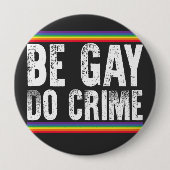 ベゲイドサイムヴィンテージLGBTQプライドゲイ 缶バッジ (正面)