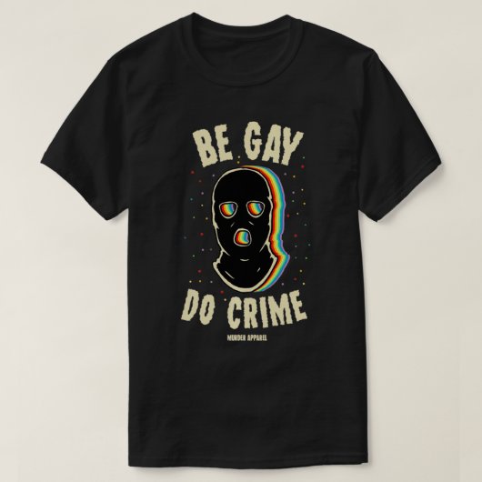 ベゲイドドスクライヴLGBTQプライド Tシャツ (デザイン正面)