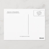 ベゴニアかわいらしの花 ポストカード (裏面)