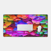 ベゴニアカラフル – デスクマット (キーボード&マウス)