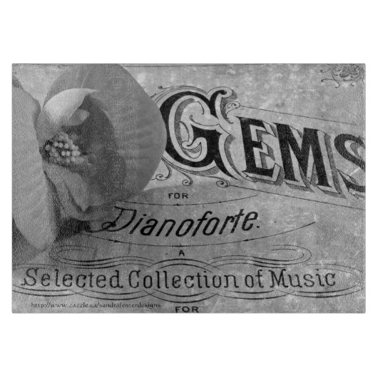 ベゴニアジェムズピアノフォルテ カッティングボード (正面)