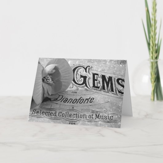 ベゴニアジェムズピアノフォルテ カード (正面)