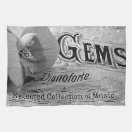 ベゴニアジェムズピアノフォルテ キッチンタオル