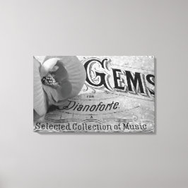 ベゴニアジェムズピアノフォルテ キャンバスプリント