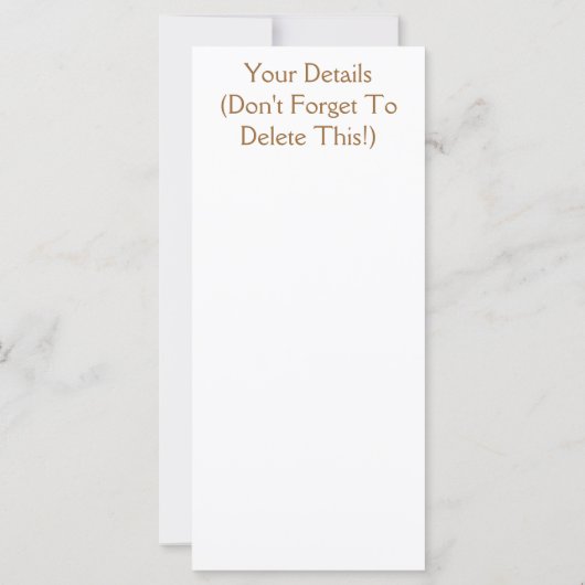 ベゴニアスカード (裏面)