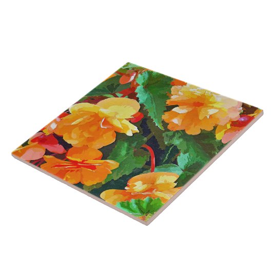 ベゴニアス タイル (側面)