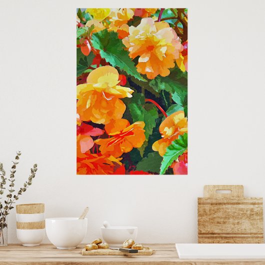 ベゴニアス ポスター (キッチン)