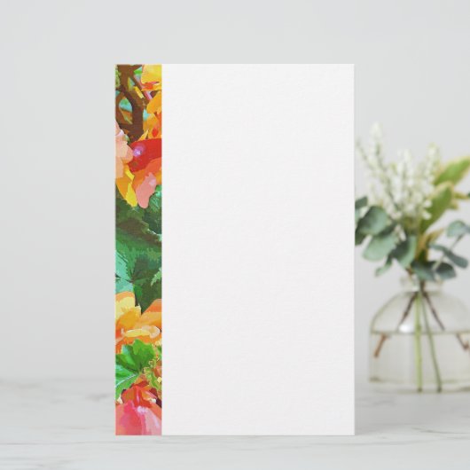 ベゴニアス 便箋 (スタンド正面)