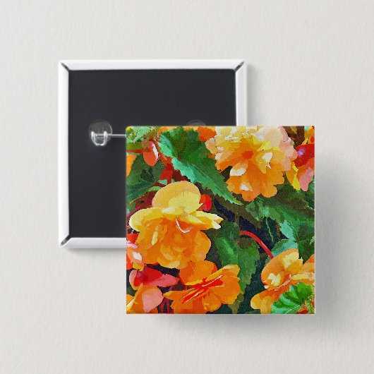 ベゴニアス 缶バッジ (正面&裏面)