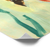 ベゴニアマクラタホームガーデンプラント絵画フローラ ポスター (角)