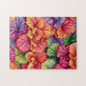 ベゴニア –  ジグソーパズル (横)