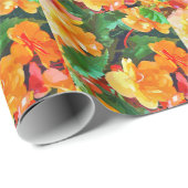 ベゴニア ラッピングペーパー (ロールコーナー)