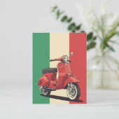 ベサイタリアン国旗 ポストカード (スタンド正面)