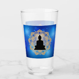 ベサックデイブッダとマンダラヴァイサカプルニマ タンブラーグラス