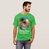 ベサニー・ビーチ デラウェア州 休暇 90年代 ビーチ お土産 Tシャツ (正面フル)