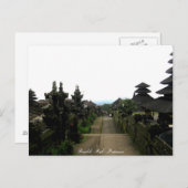 ベザキ – バリ – インドネシアポストカード ポストカード (正面/裏面)