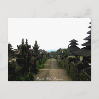 ベザキ – バリ – インドネシアポストカード ポストカード