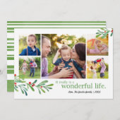 ベシンプルリーズワンダフルLIfe 5フォト | シーズンカード (正面/裏面)