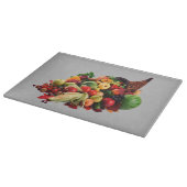 ベジエとフルーツコルヌコピア カッティングボード (角)