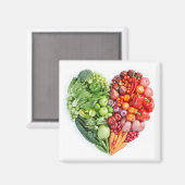 ベジエハート マグネット (正面/裏面)