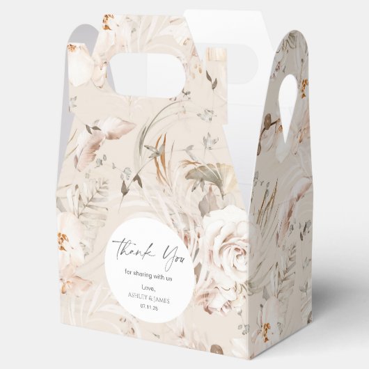 ベジエレガントュボタニカルフローラ庭園の結婚式fav フェイバーボックス (オープン)