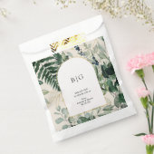 ベジエレガントュボタニックの葉結婚 フェイバーバッグ (封をした状態)