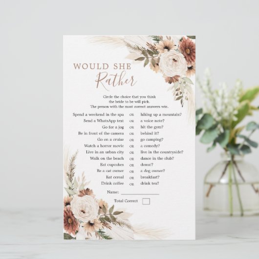 ベジエレガントュボホパンパスグラスは彼女の方が好き (スタンド正面)