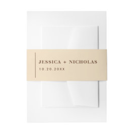 ベジエレガントュモダンミナ結婚リスト 招待状ベリーバンド