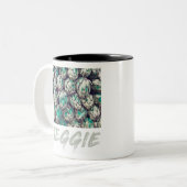 ベジエヴィンテージベジタリアンギフト ツートーンマグカップ (正面左)