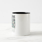 ベジエヴィンテージベジタリアンギフト ツートーンマグカップ (中央)