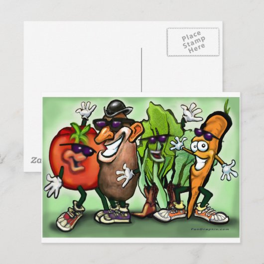 ベジエ集団 ポストカード (正面/裏面)