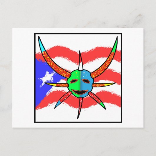 ベジガンテマスク ポストカード (正面)