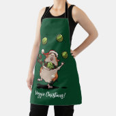 ベジクリスマス!モルモットもやしのジャグリング エプロン (インサイチュ)