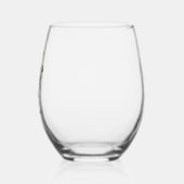 ベジクリスマス！モルモットもやしのジャグリング ステムなしワイングラス (左)